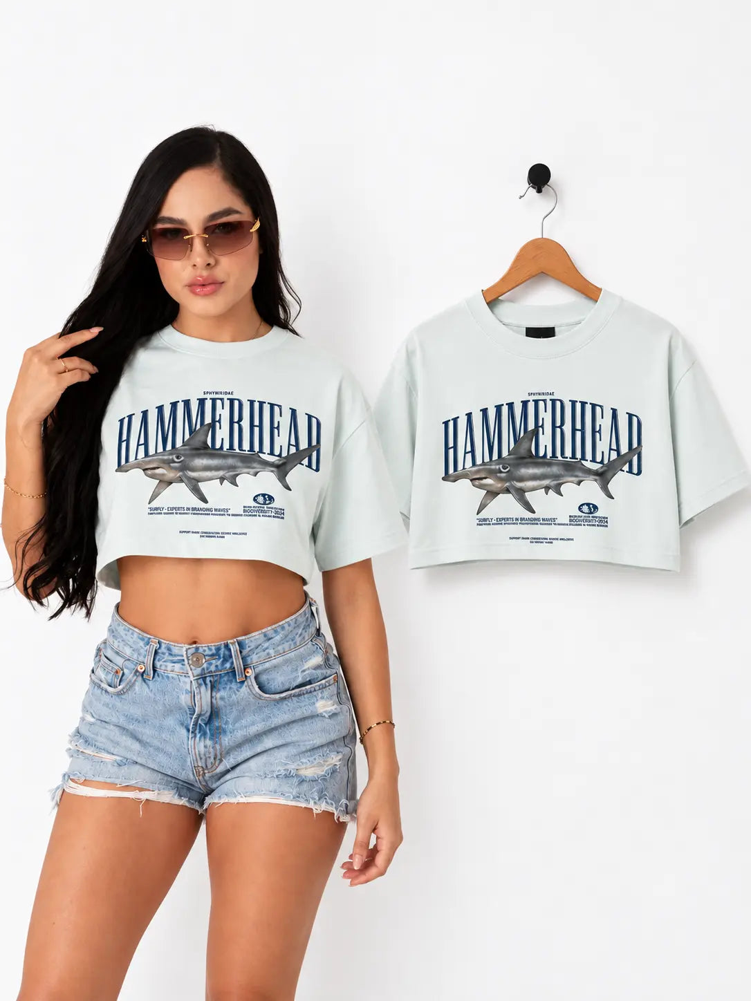 CROP TOPS SURFLY X3