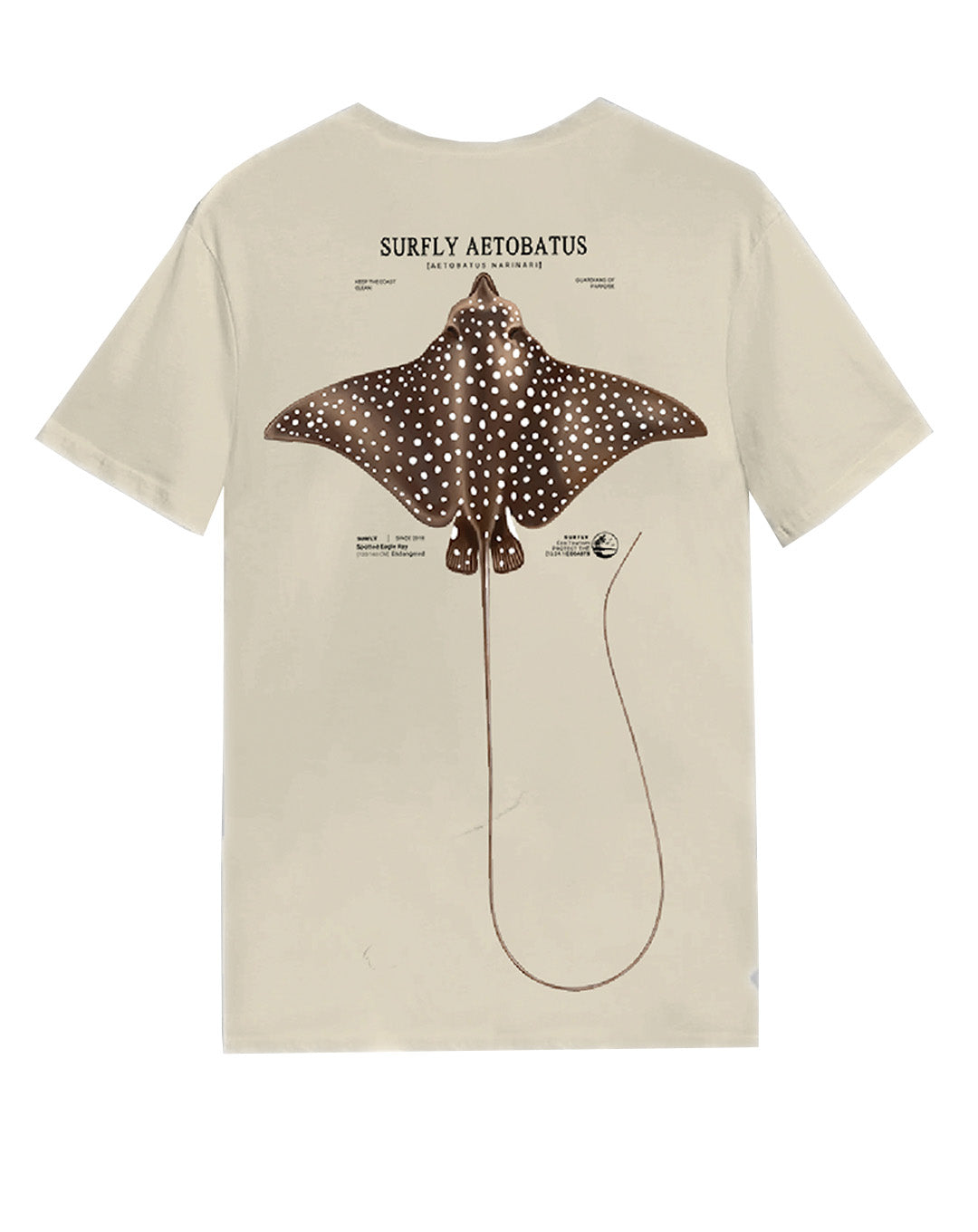 Camiseta Raya ( Mantarraya Aetobatus narinari )