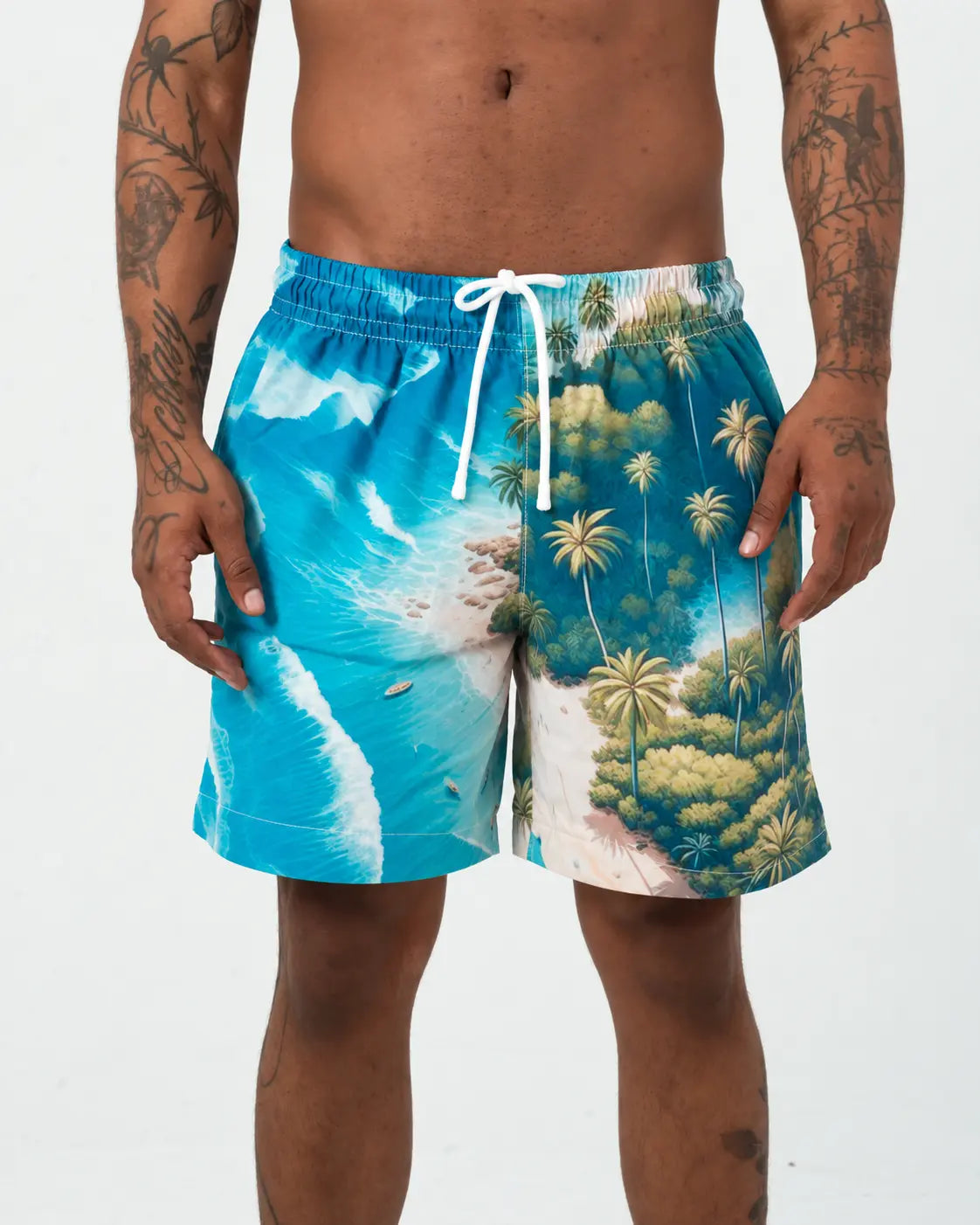 Pantaloneta playa unisex