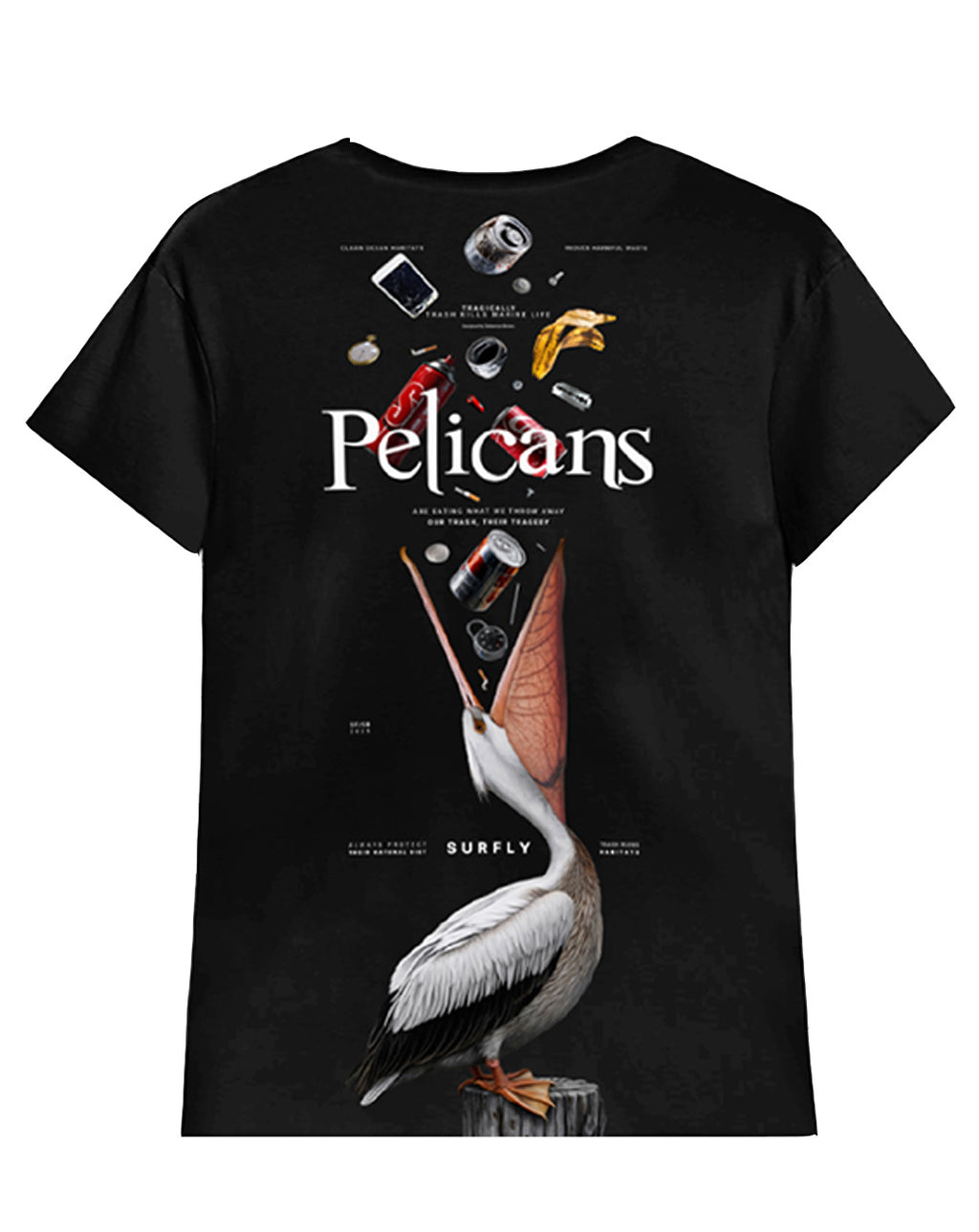 Camiseta Pelícano (mujer)