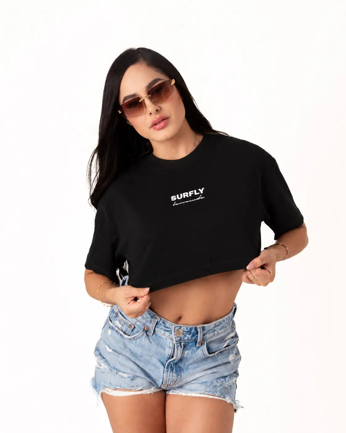 Crop top barracuda recta