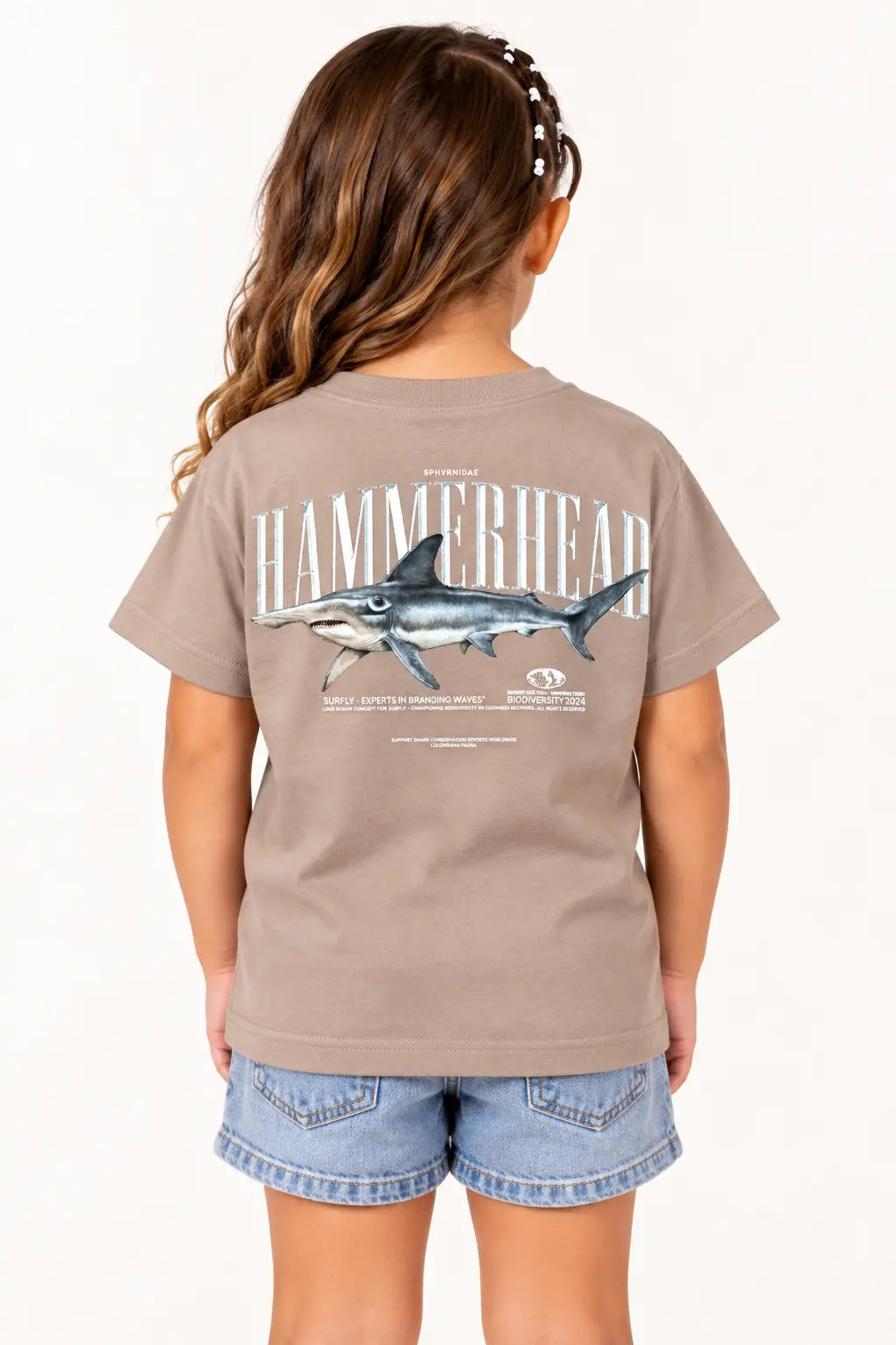 Camiseta niño tiburon martillo