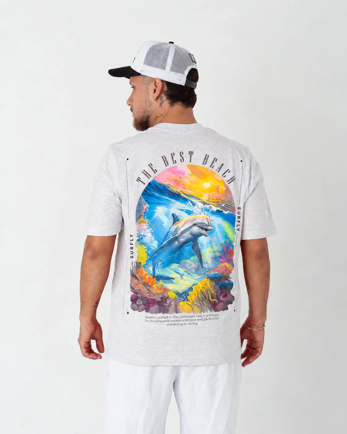 Camiseta Delfin Jaspe