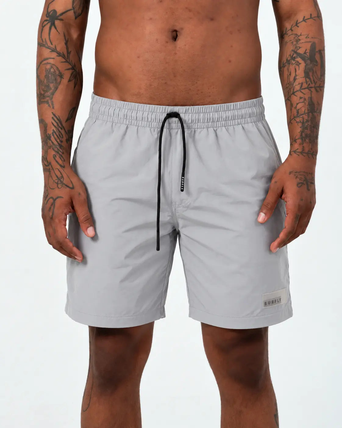 Pantaloneta basica gris