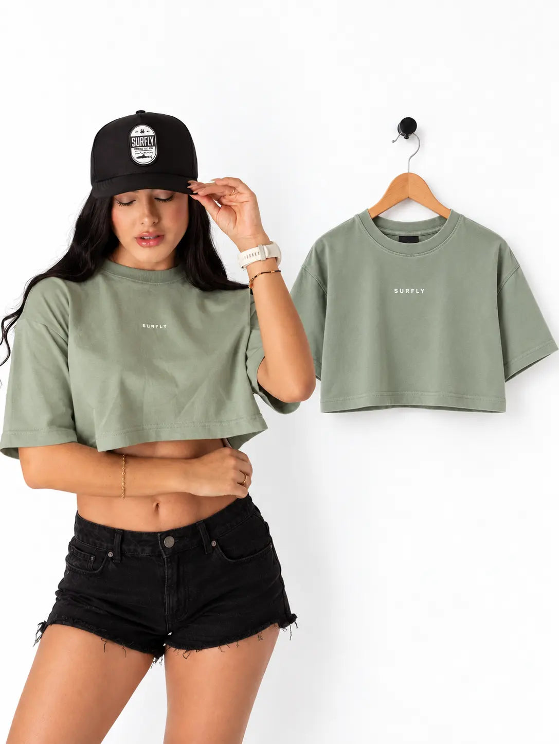 CROP TOPS SURFLY X2