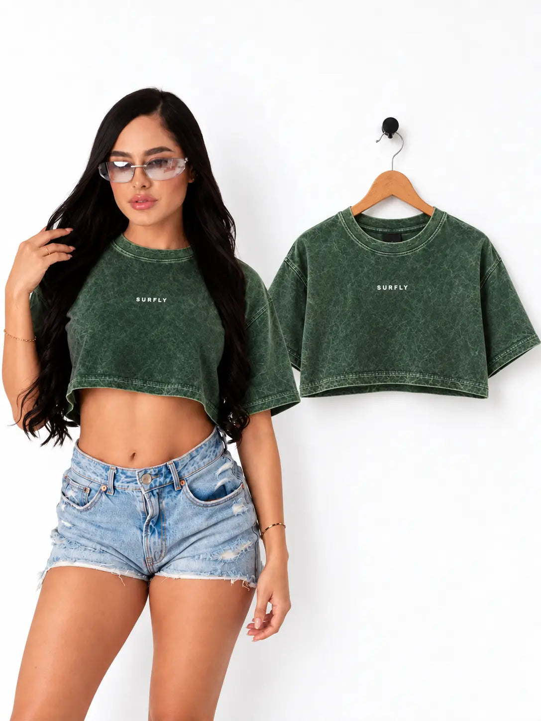 CROP TOPS SURFLY X3