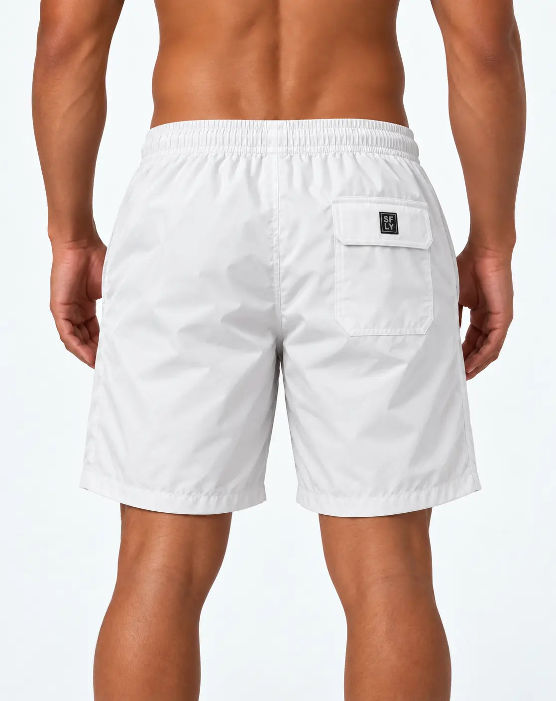 Pantaloneta basica blanca