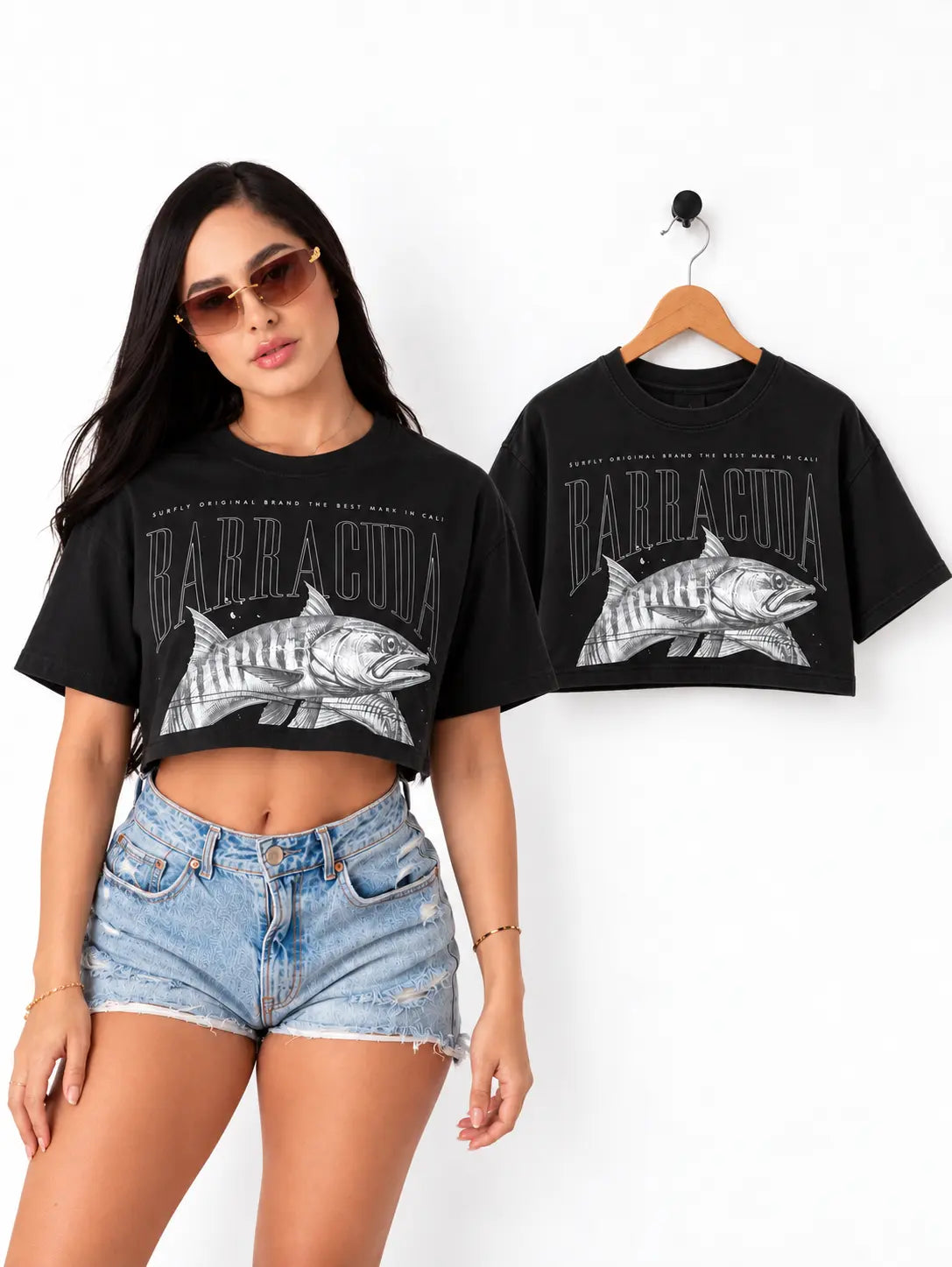CROP TOPS SURFLY X3