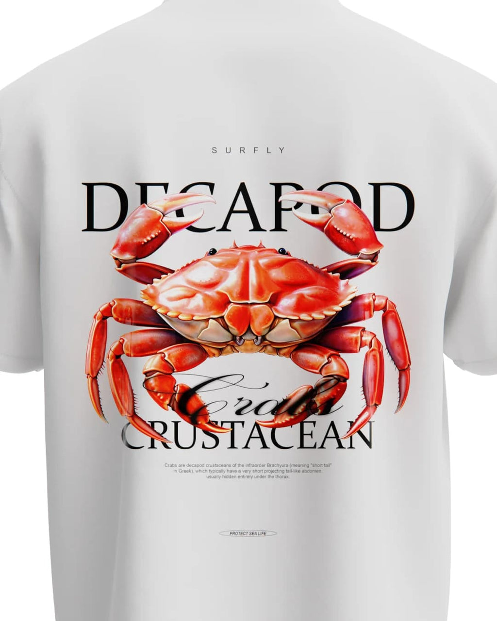 Camiseta Cagrejo rojo