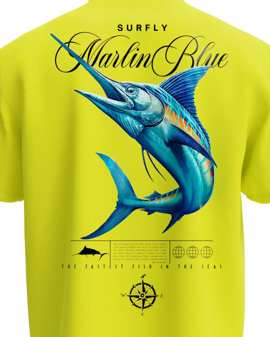 Camiseta Marlin azul