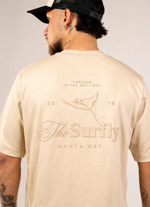 Camiseta Manta Raya Beige