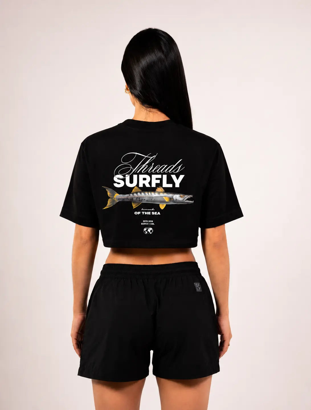 Crop top barracuda recta
