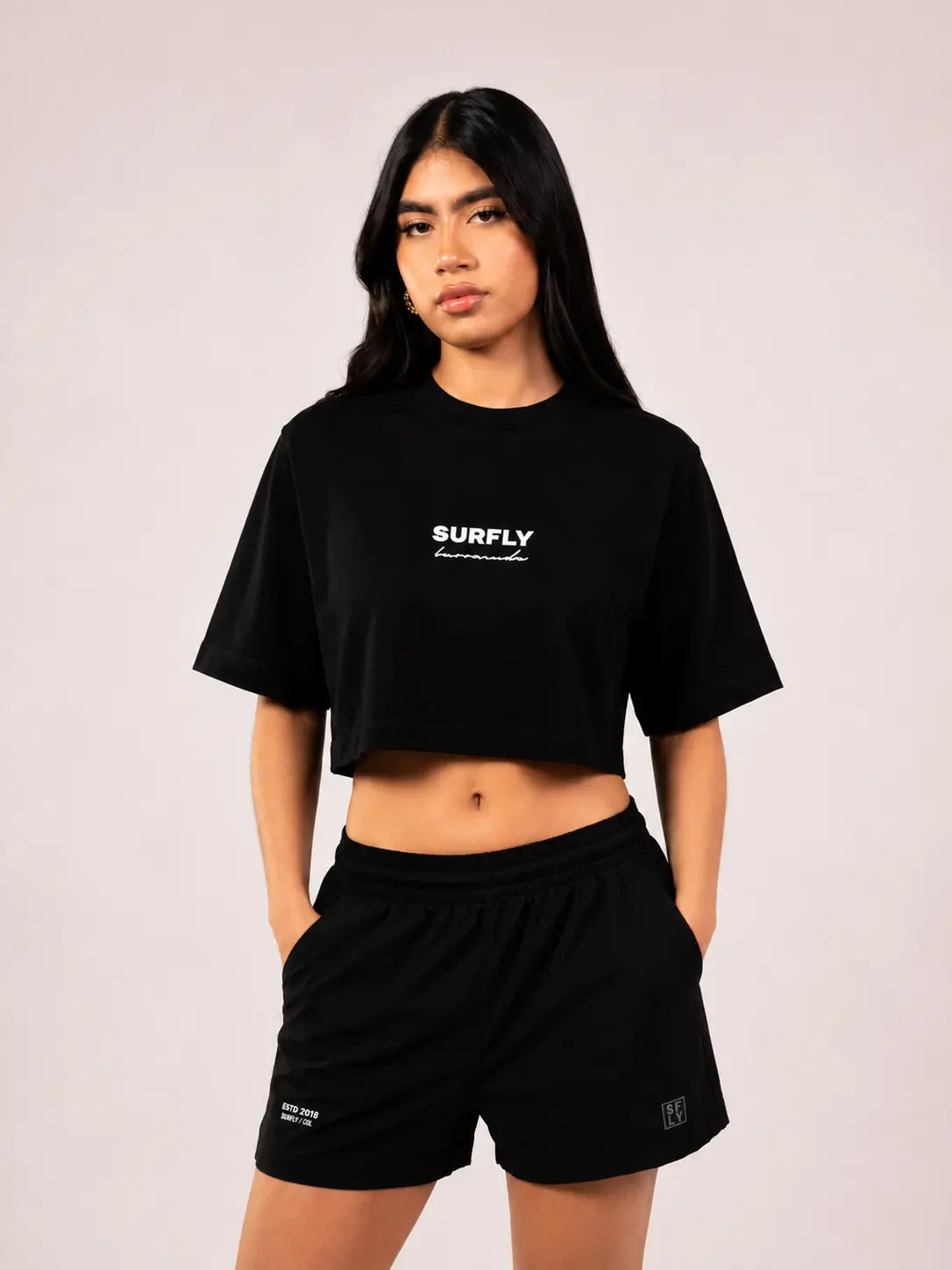 Crop top barracuda recta