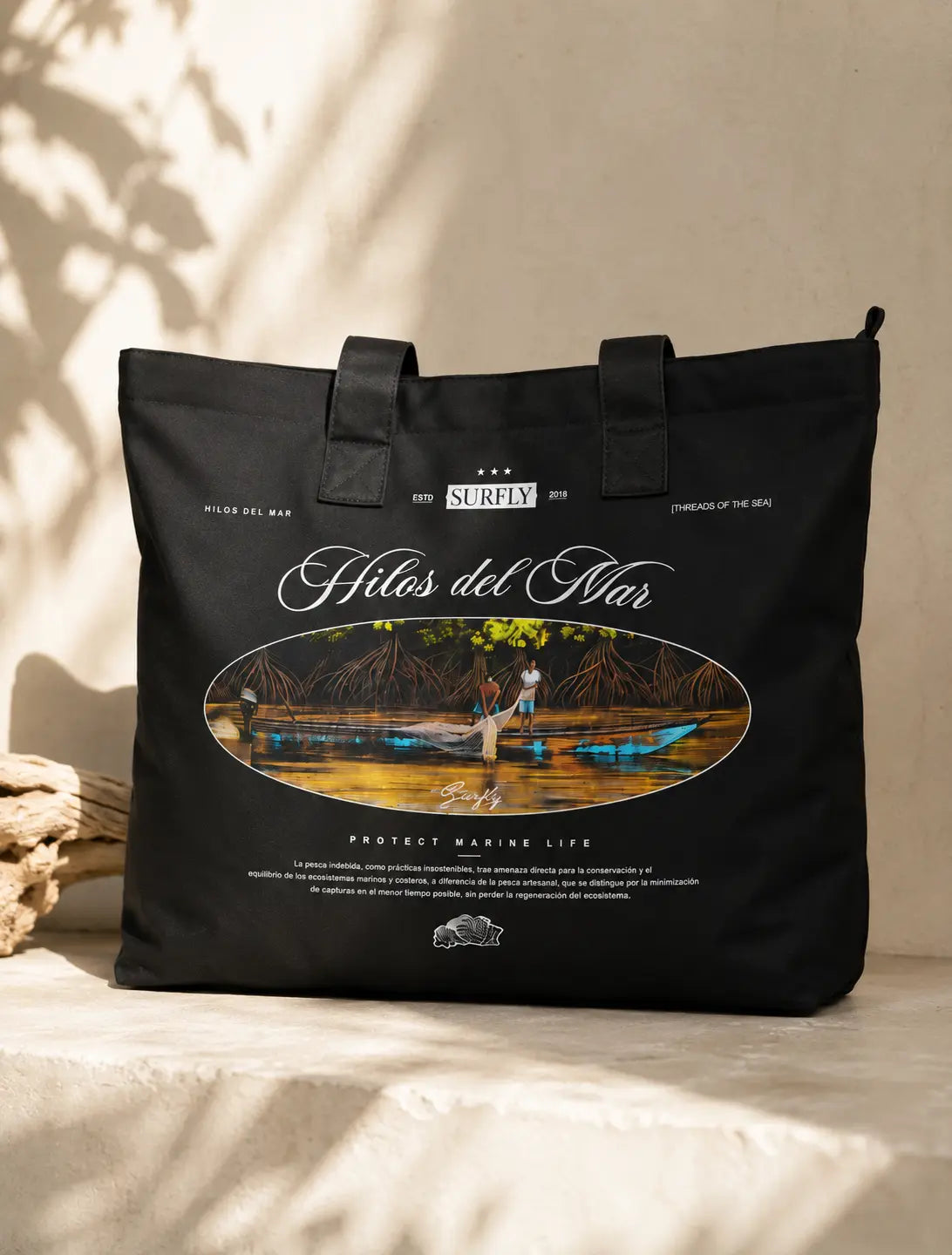 Tote Bag Hilos del Mar x Freddy Guarín