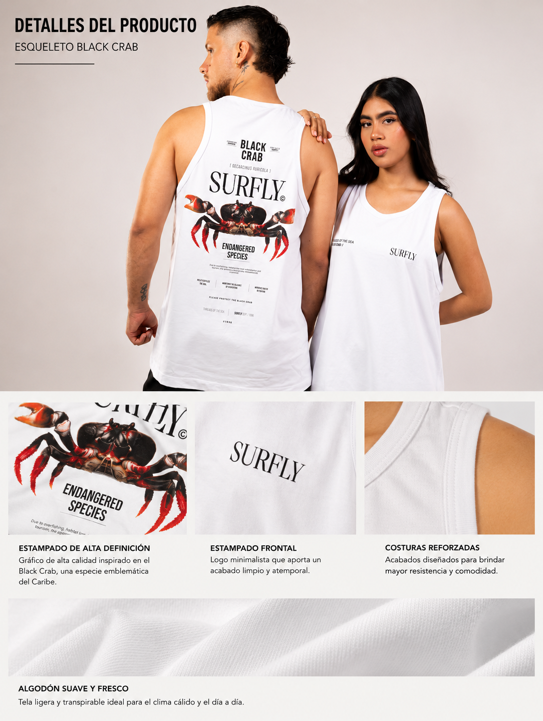 Esqueleto Black Crab