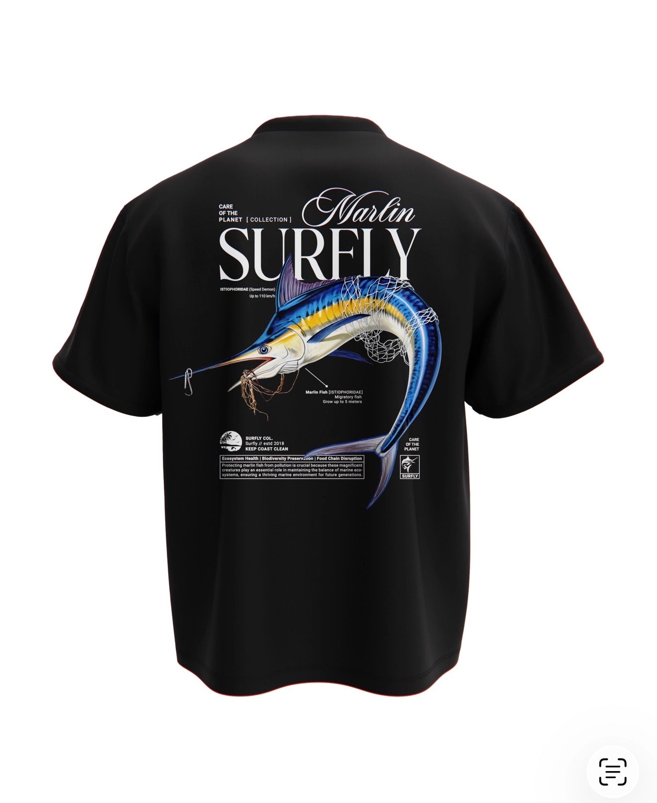 Camiseta Marlin Blue