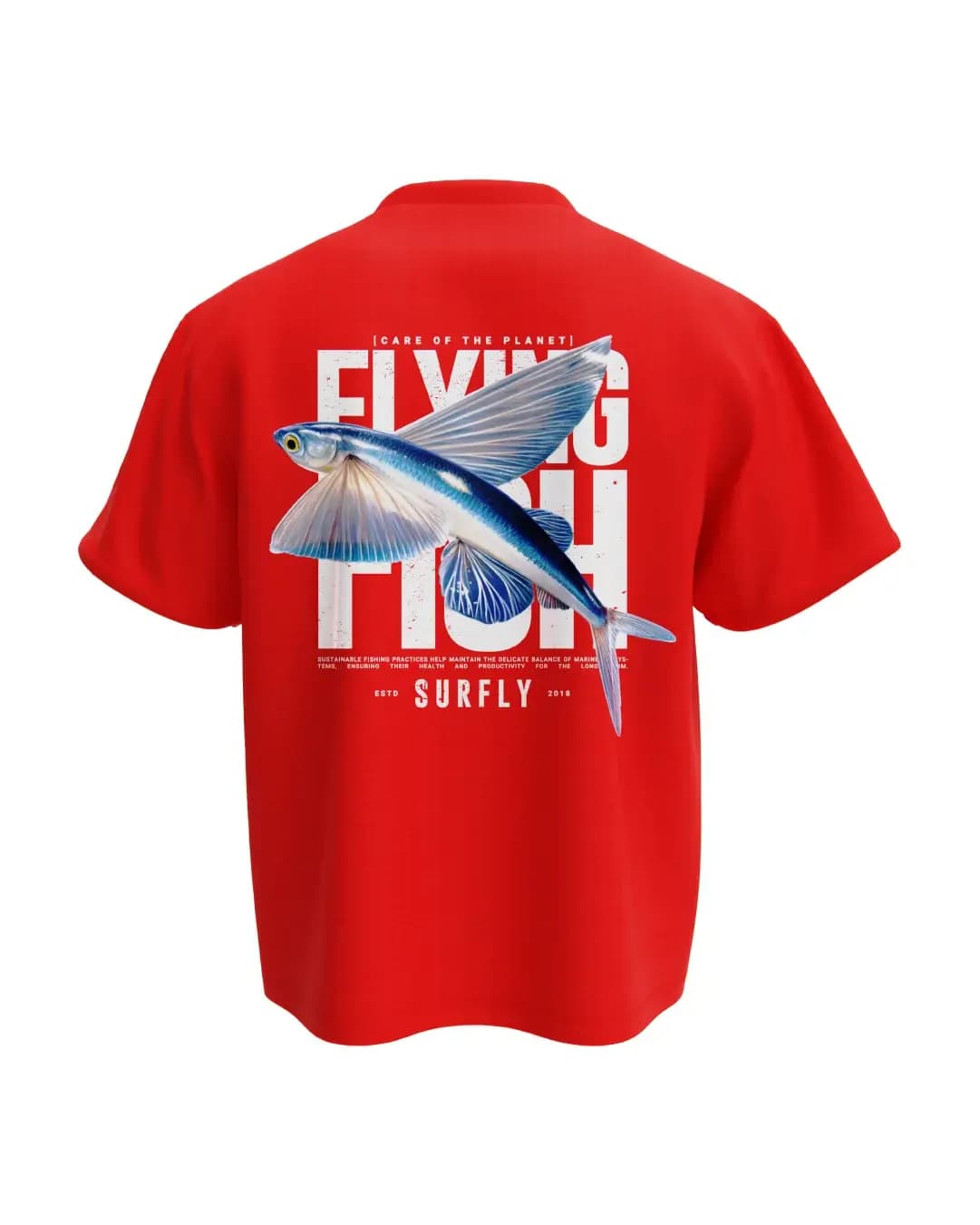 Camiseta pez volador