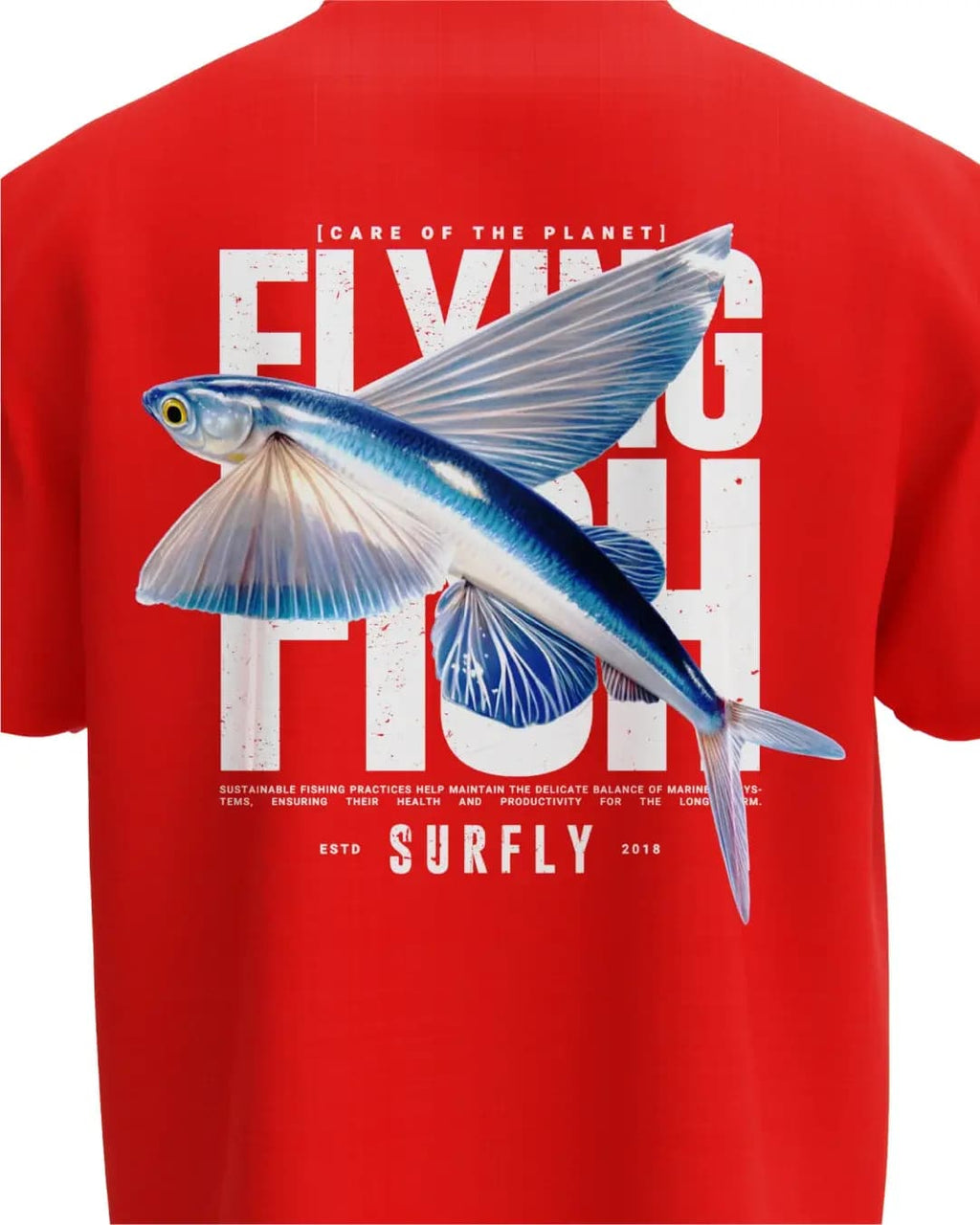 Camiseta pez volador