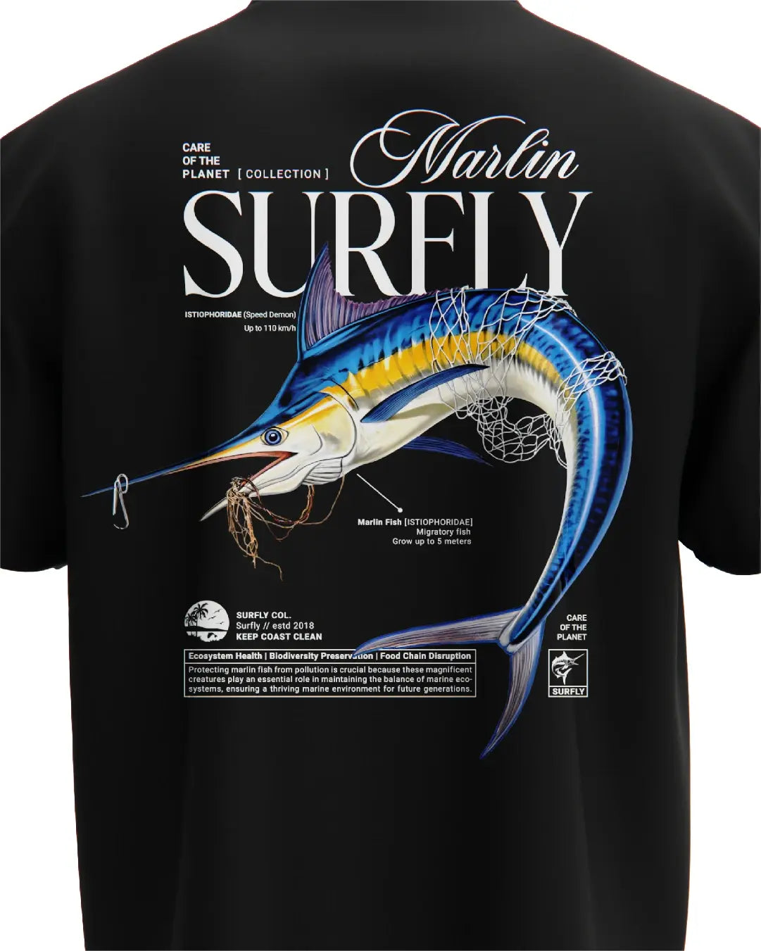 Camiseta Marlin Blue