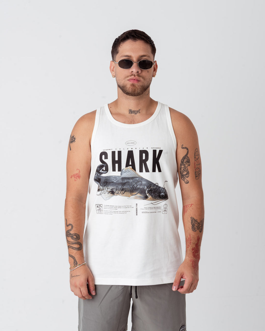 Camiseta Esqueleto Shark