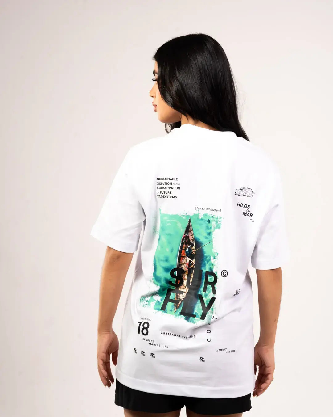 Camiseta canoa 18