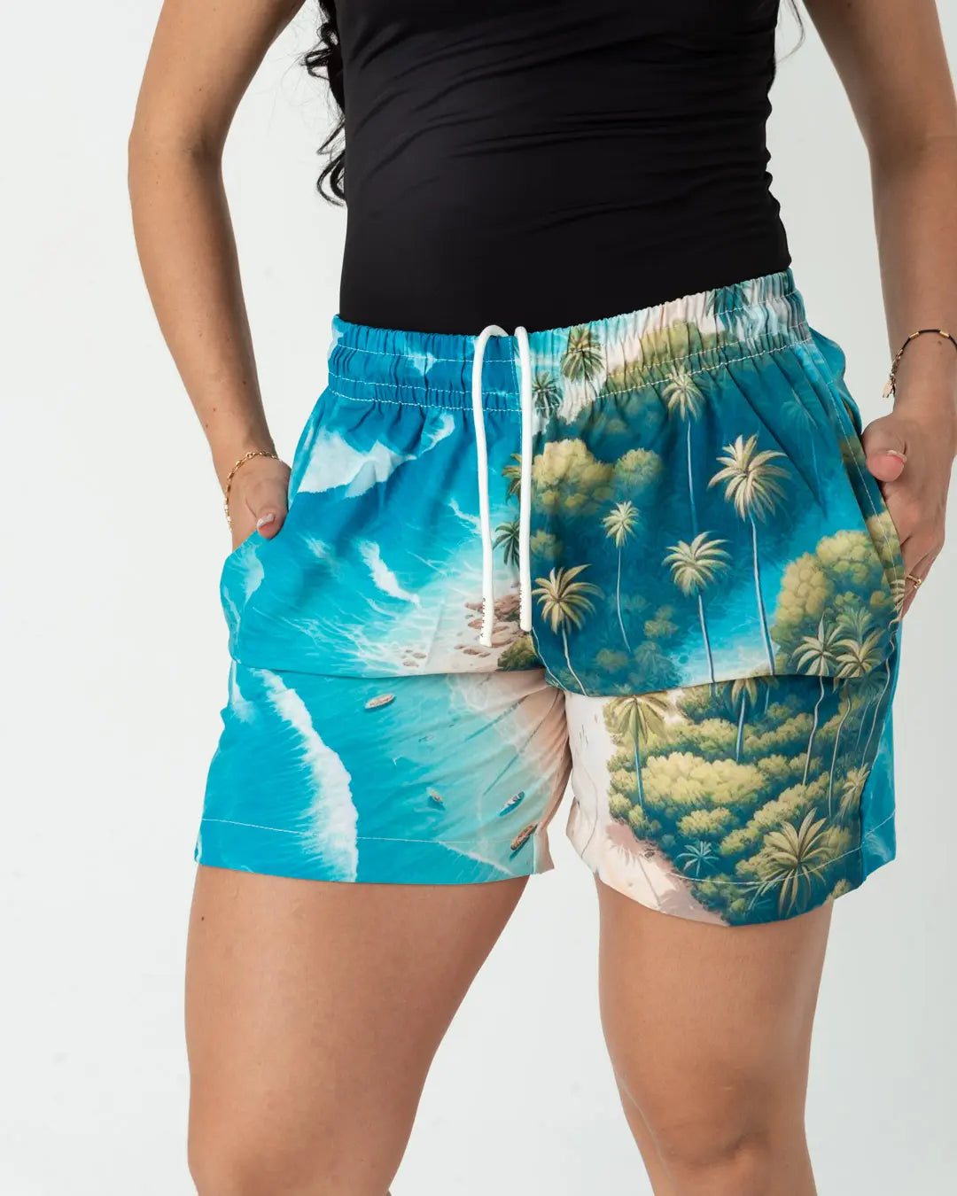 Pantaloneta playa unisex