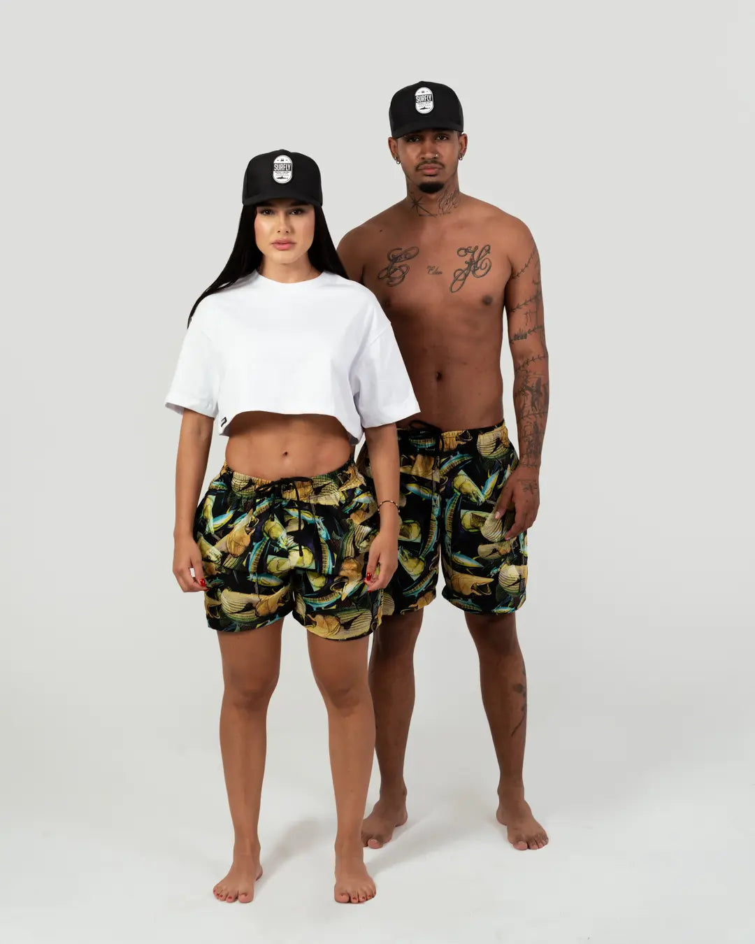 Pantaloneta peces y ostras
