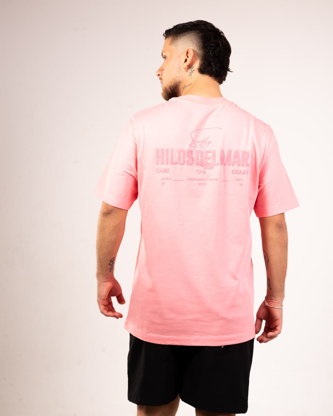 Camiseta Hilos del Mar Rosa