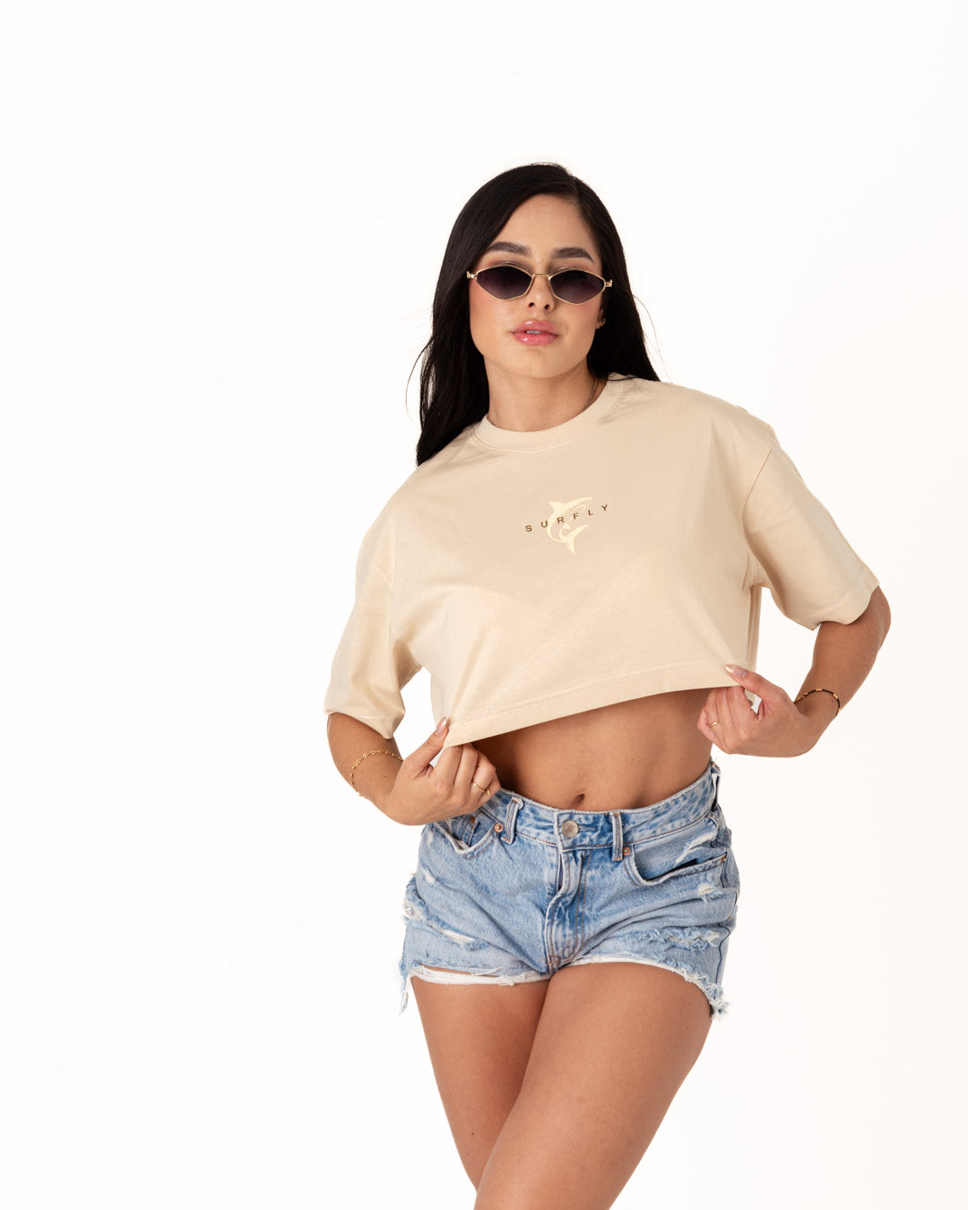 Crop top tiburon en alta