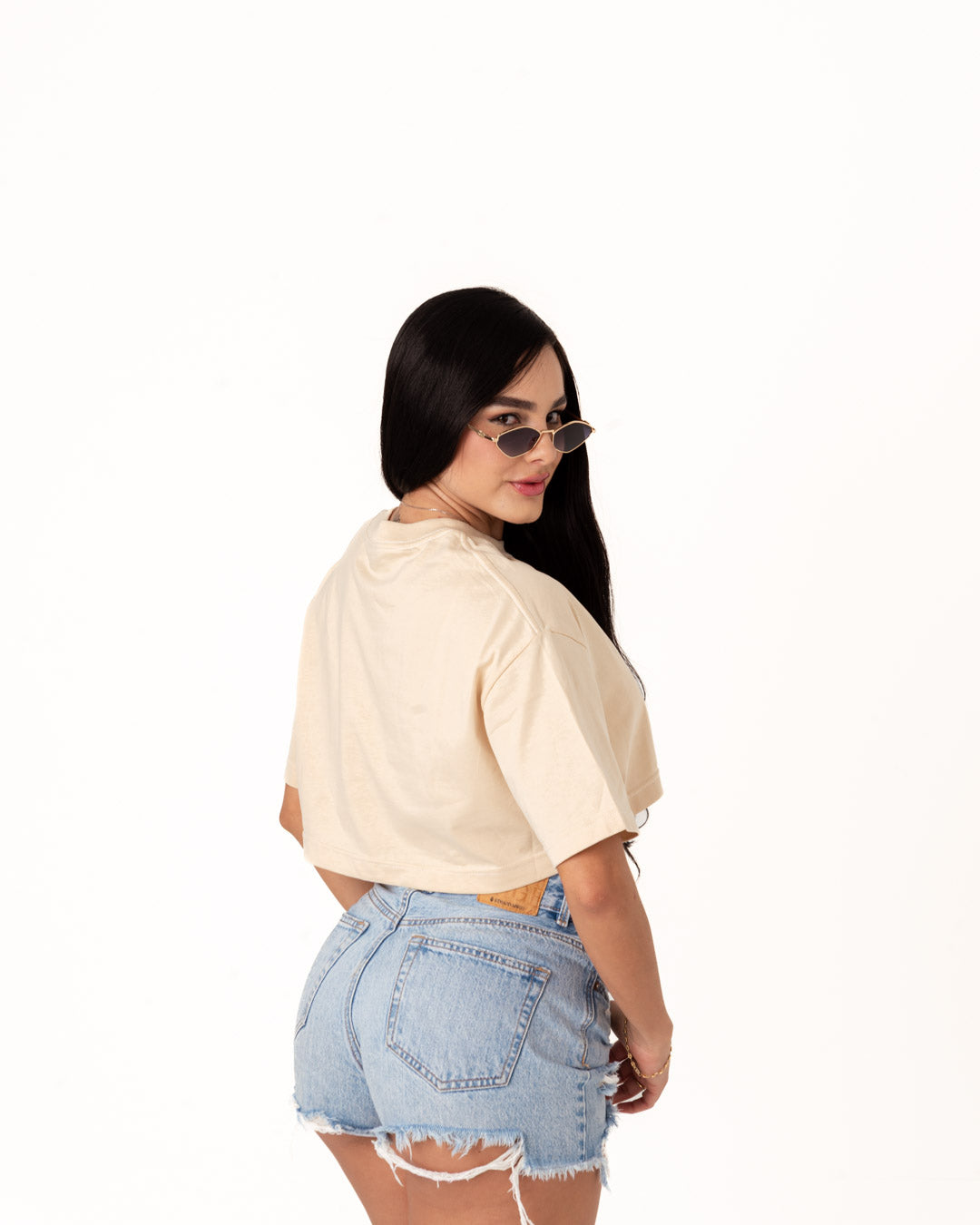 Crop top tiburon en alta