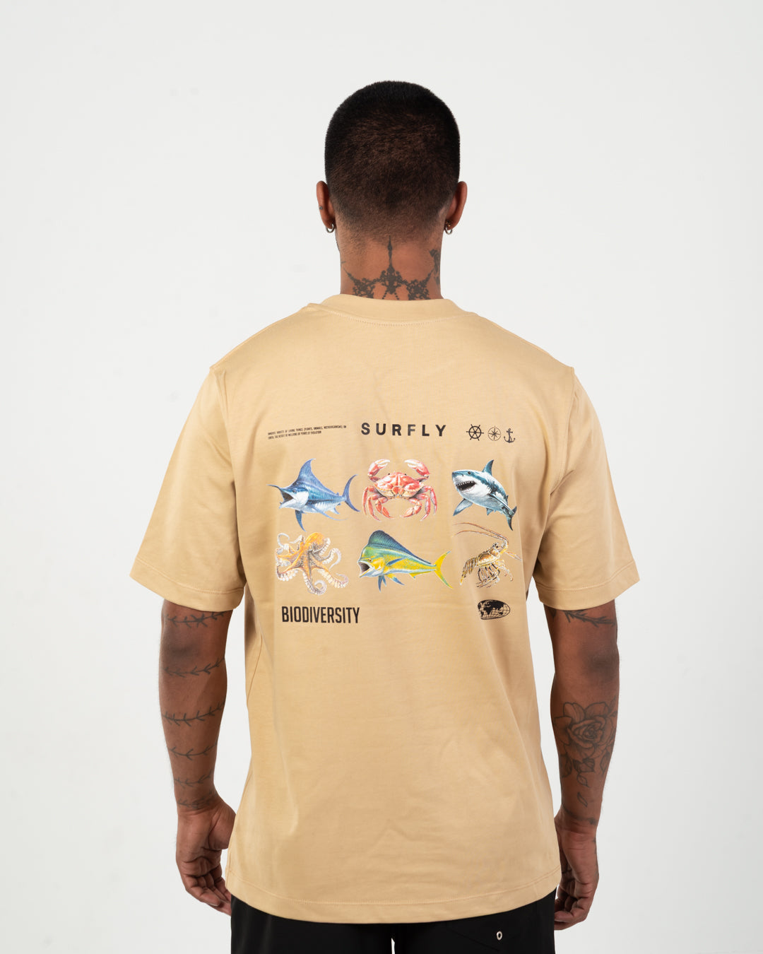 camiseta mix peces joyas marinas