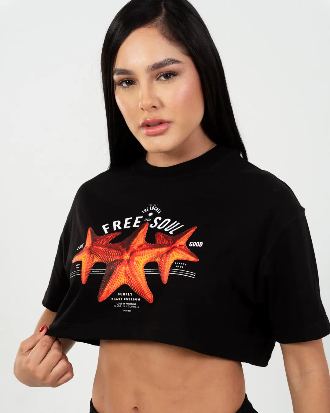Crop top estrella de mar