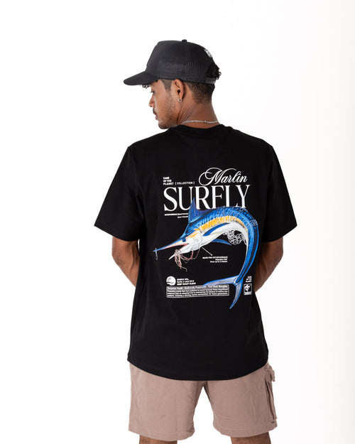 Camiseta Marlin malla blue