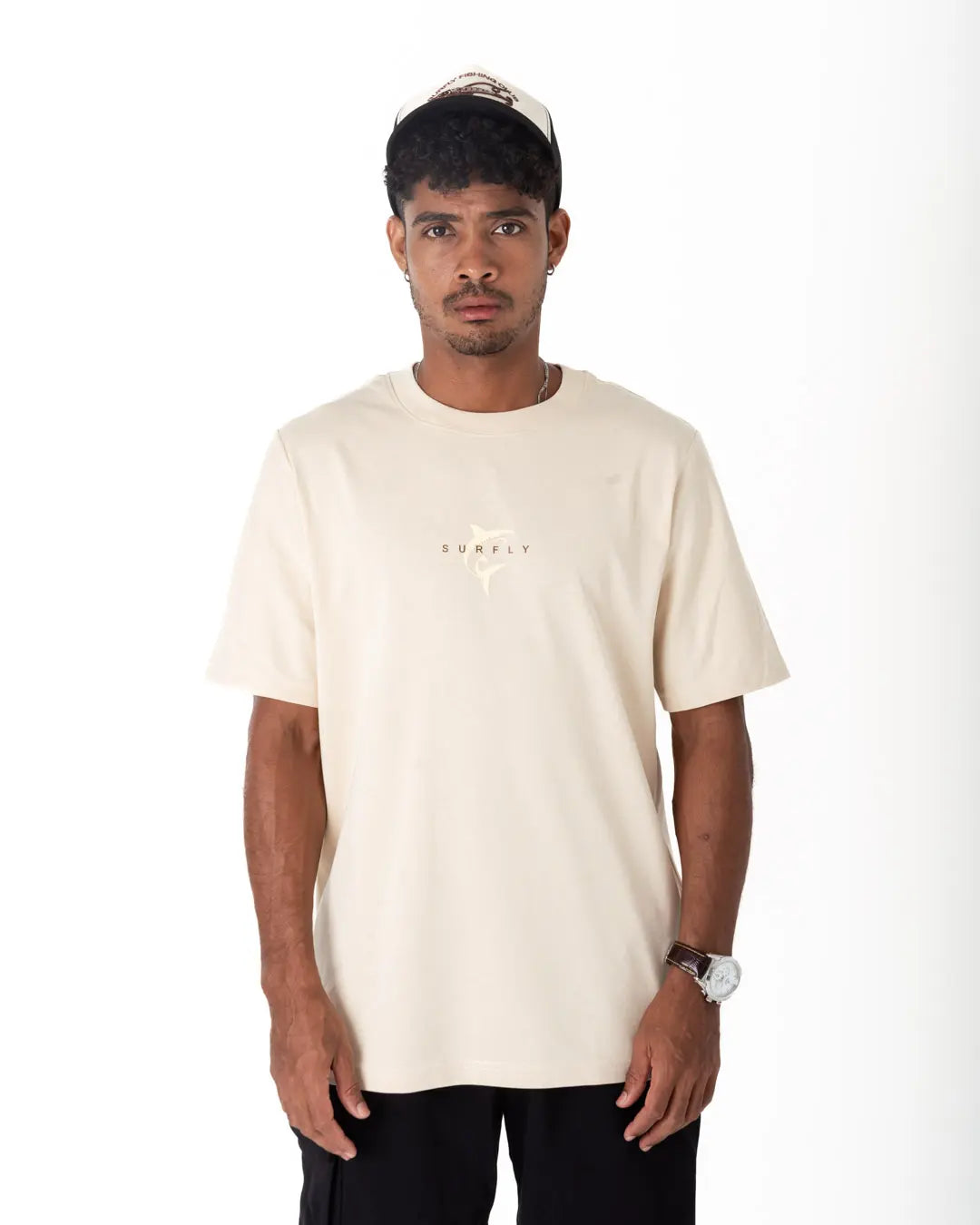 Camiseta basica tiburon