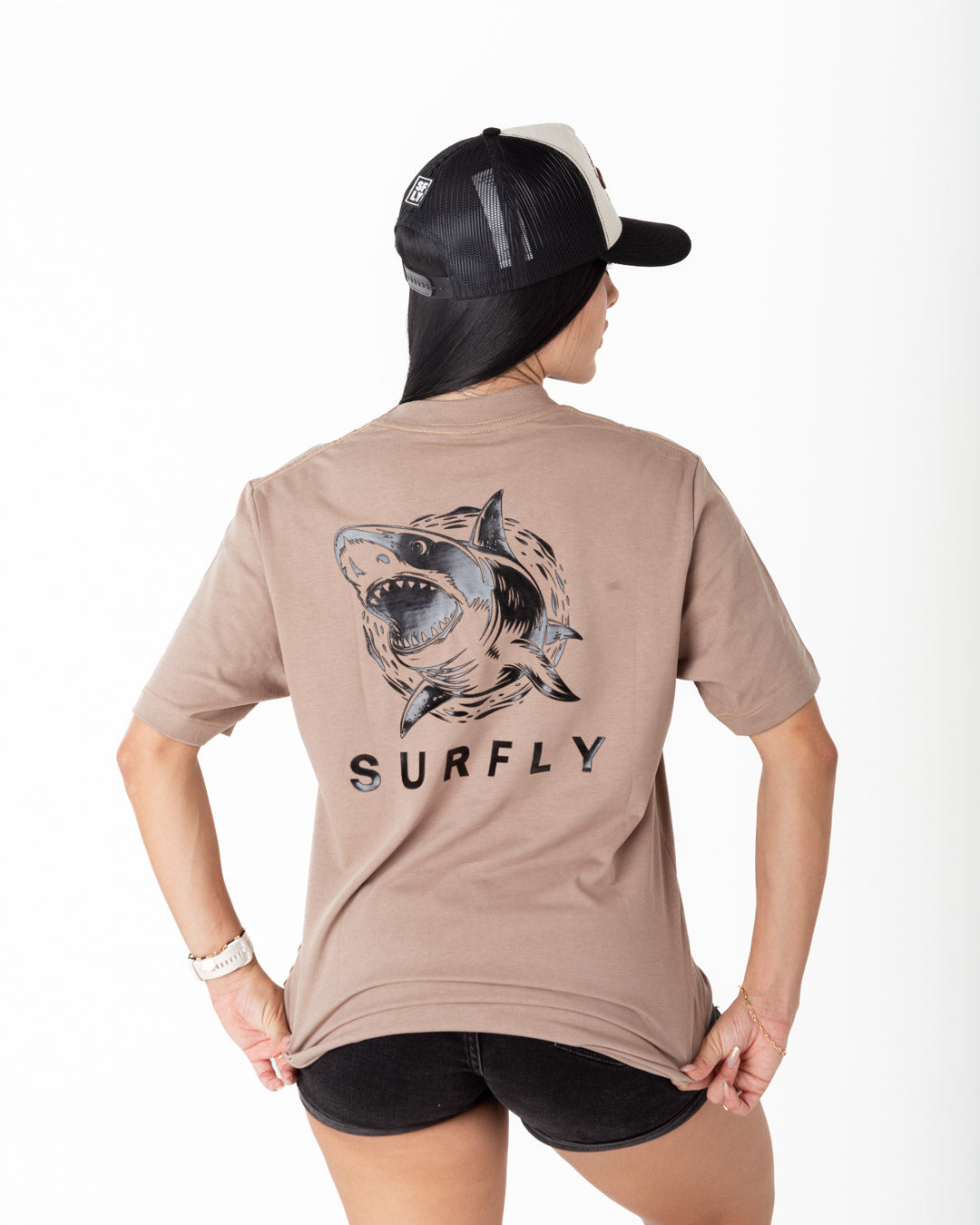 Camiseta tiburon en alta