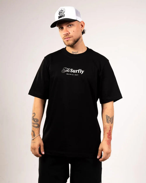 Camiseta Manta Raya Negra