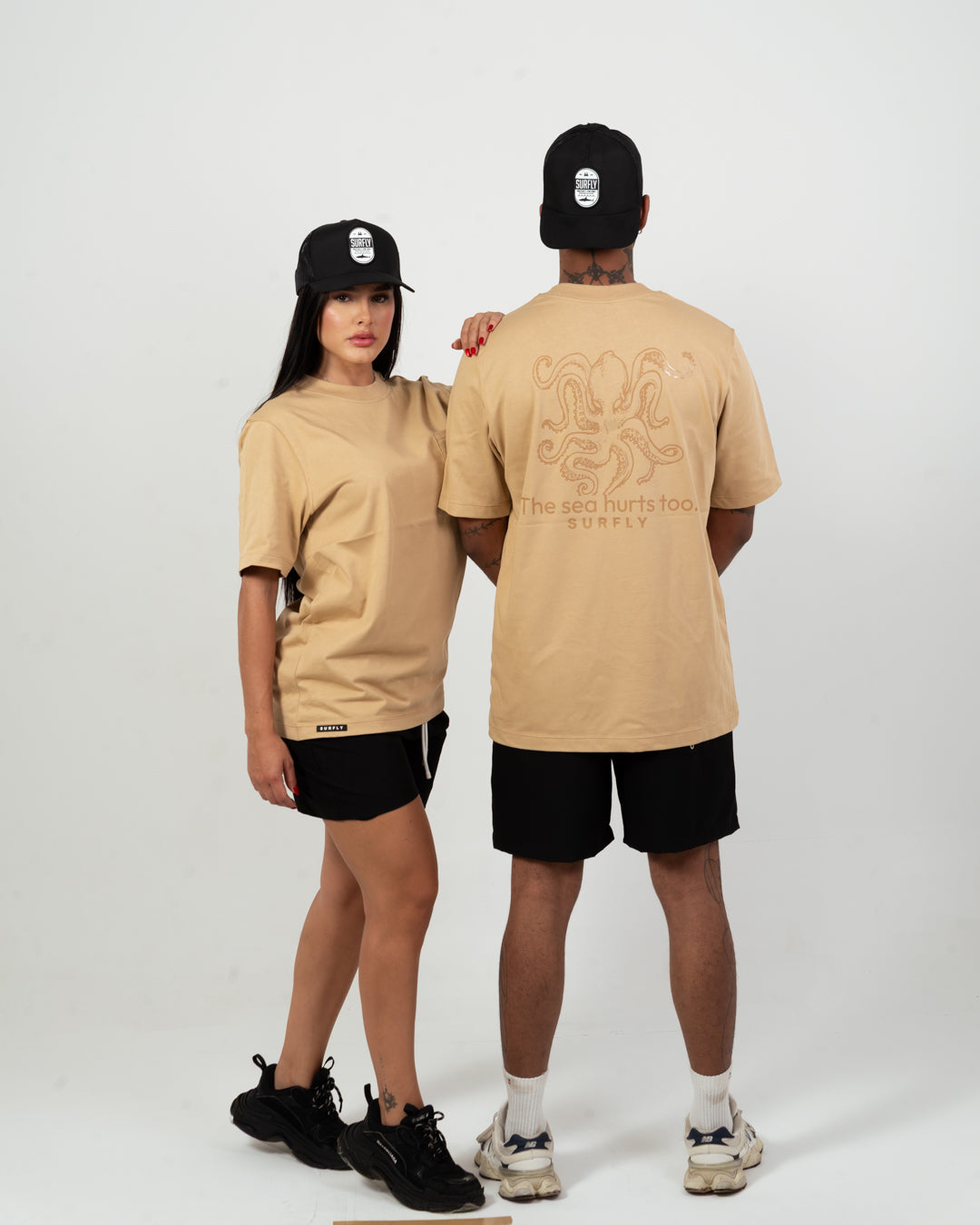Camiseta basica pulpo