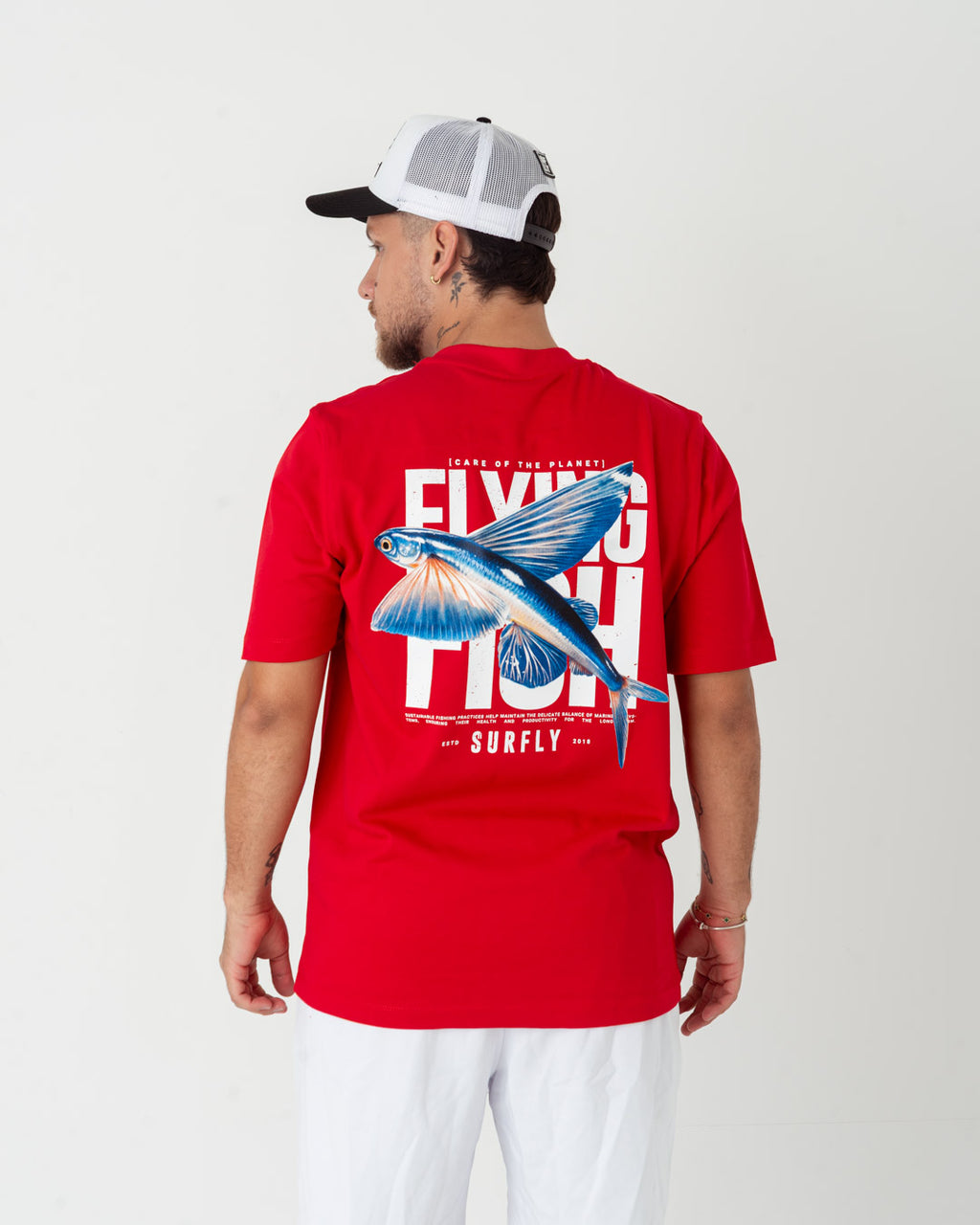 Camiseta pez volador