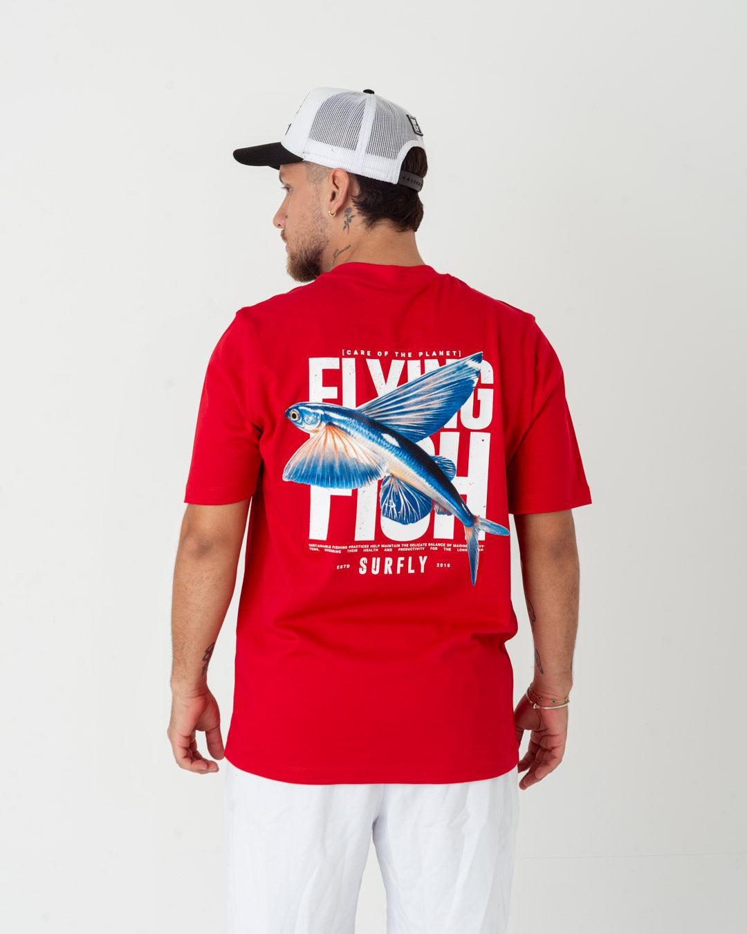 Camiseta pez volador