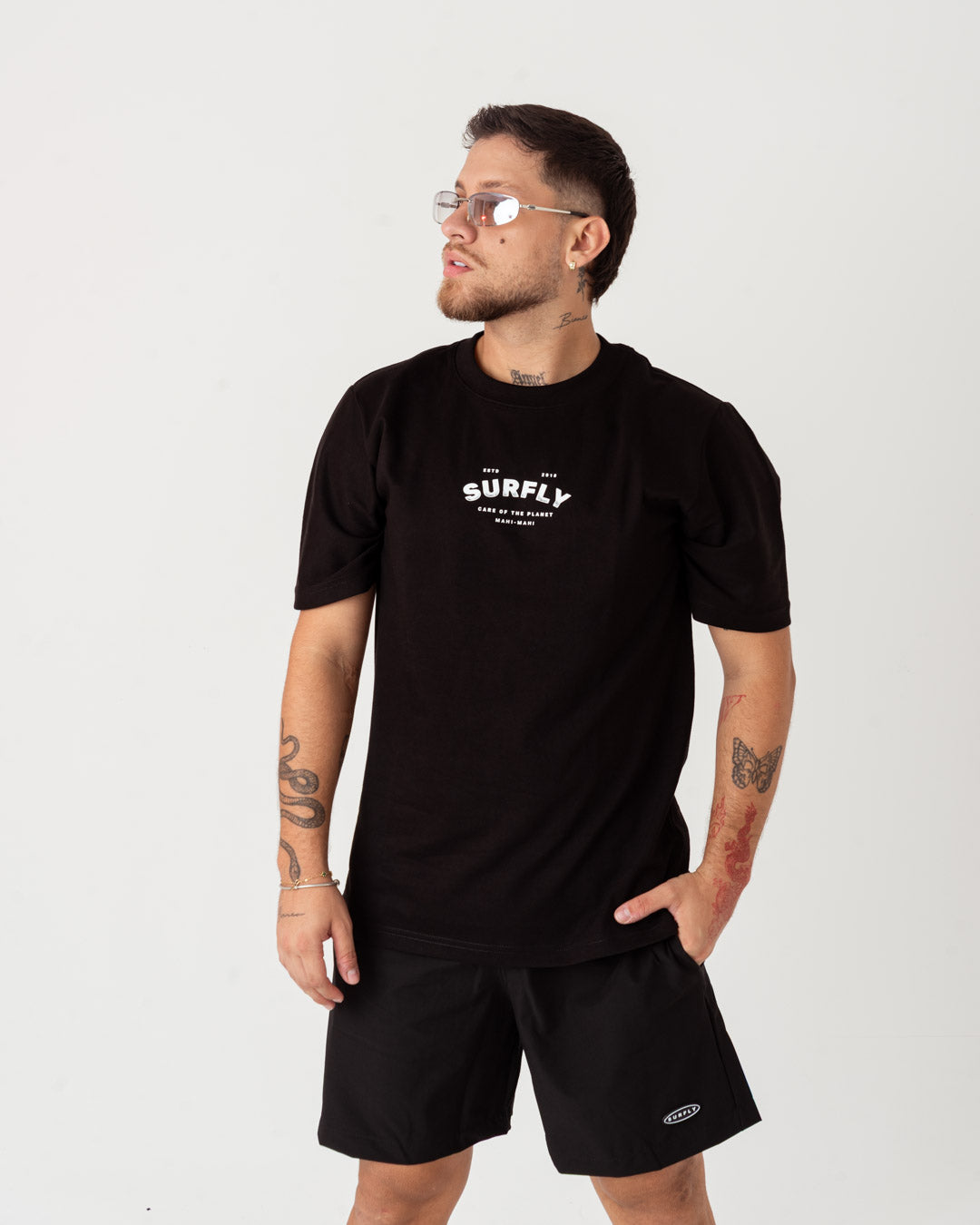 Camiseta Raya  Black ( Mantarraya Aetobatus narinari )