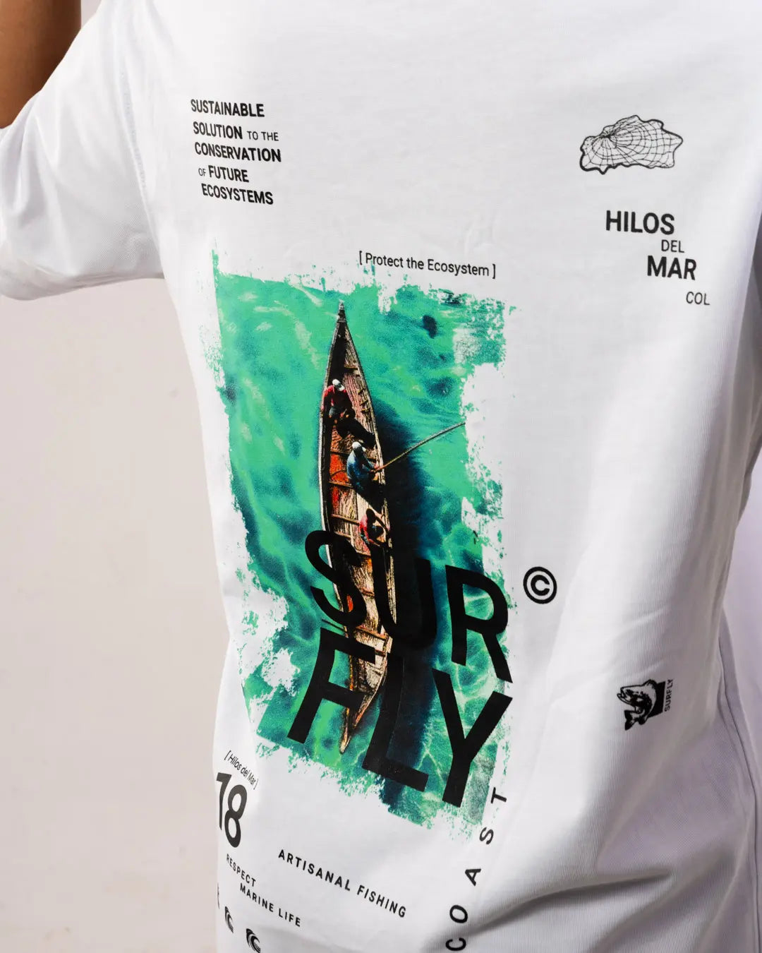 Camiseta canoa 18