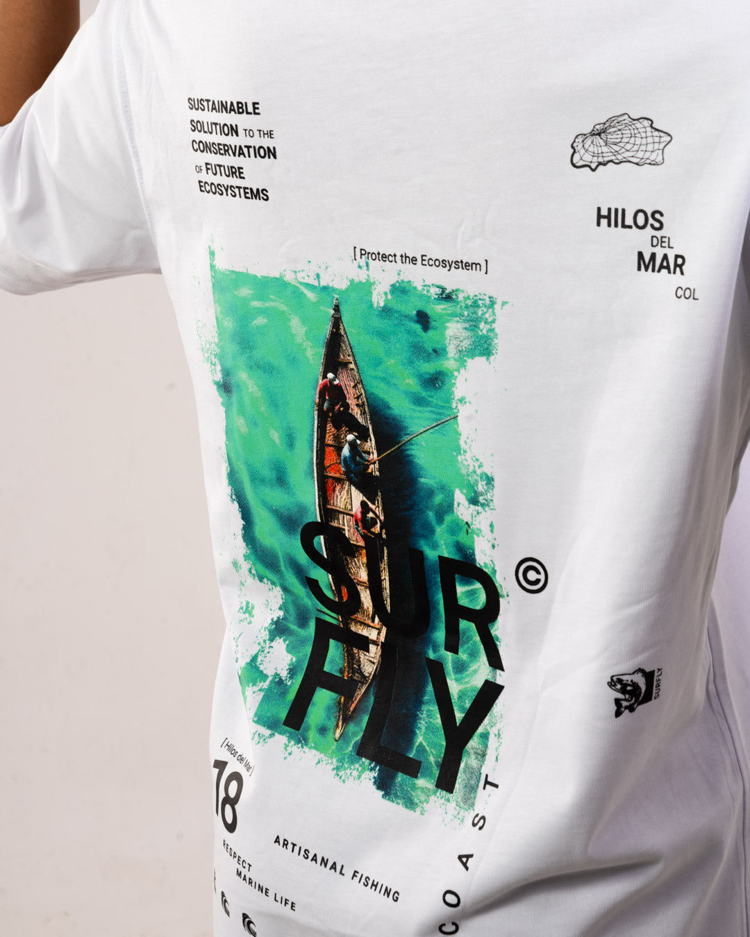 Camiseta canoa 18
