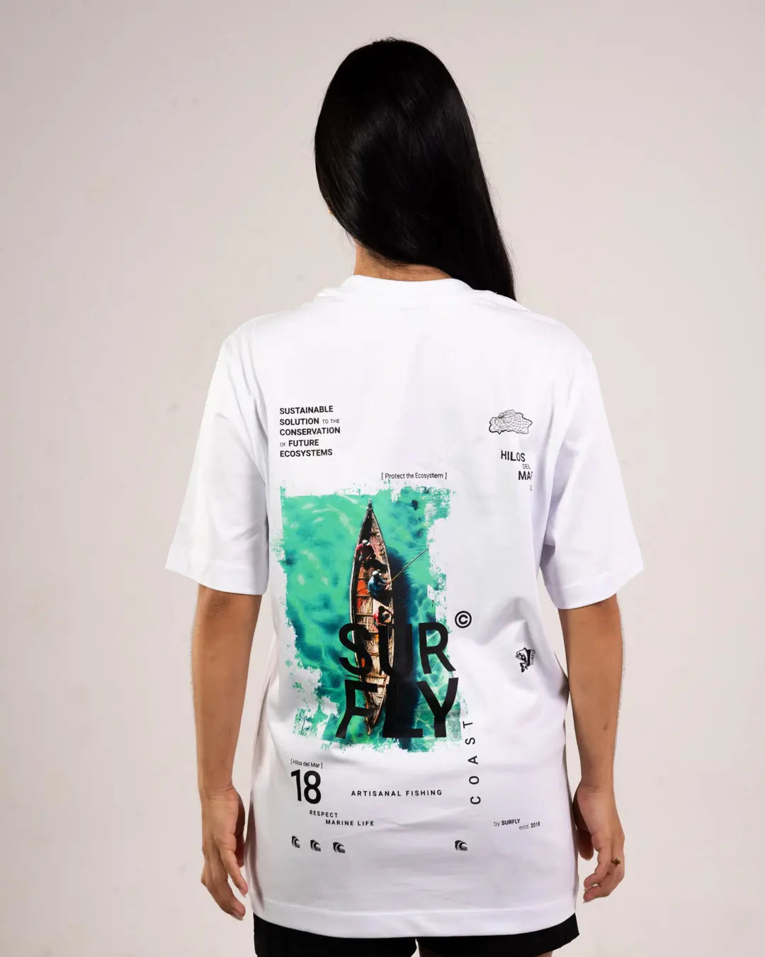 Camiseta canoa 18
