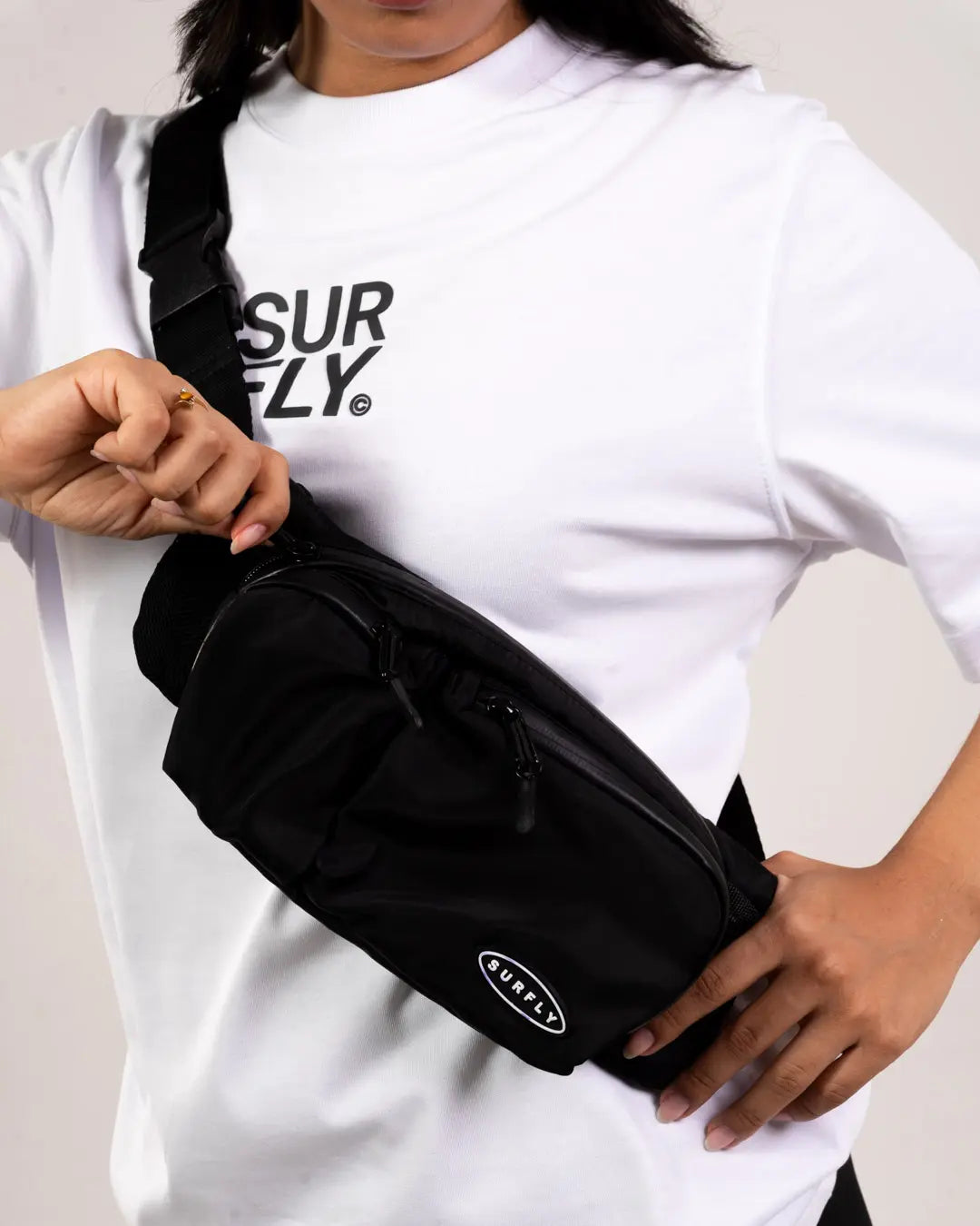 Morral Crossbody Surfly – Black Edition