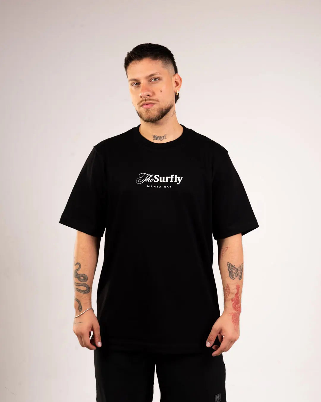 Camiseta Manta Ray Negra