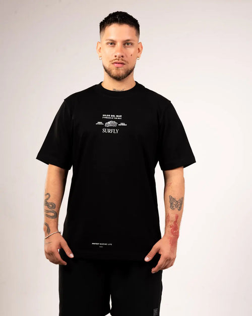 Camiseta canoa pesca hilos del mar