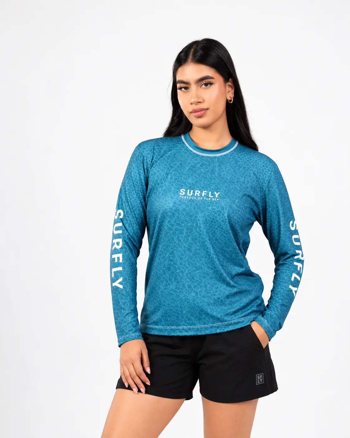 Rashguard UV – Blue Scale Edition