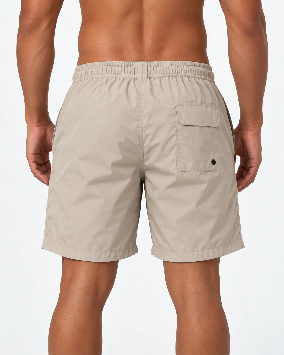 Pantaloneta basica beige