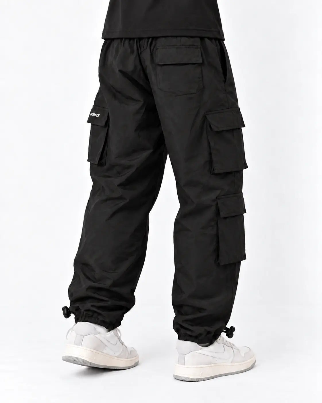 Pantalon cargo negro