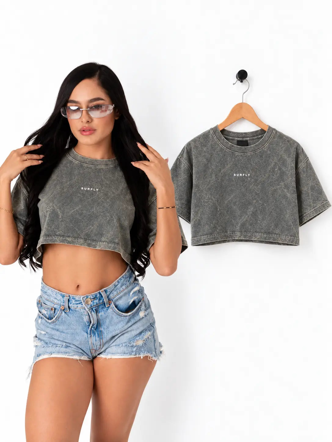 CROP TOPS SURFLY X2